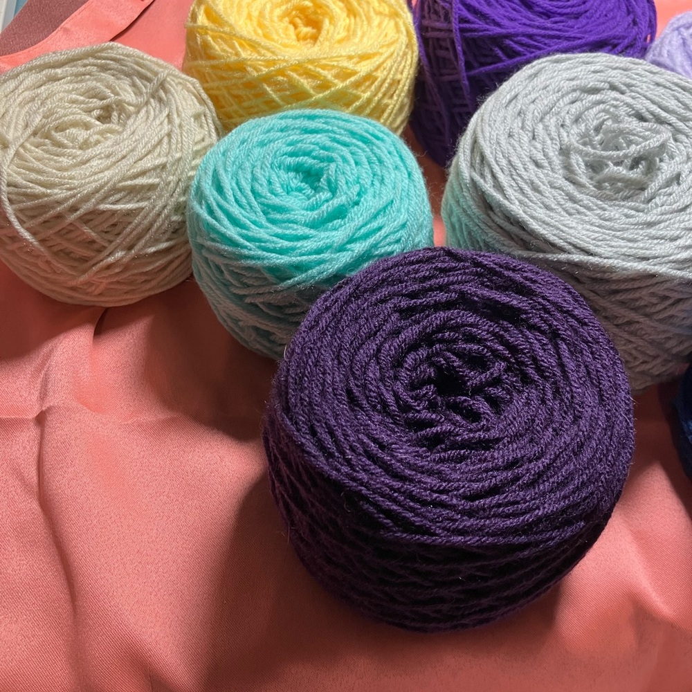 Colorful Yarn Bundle
